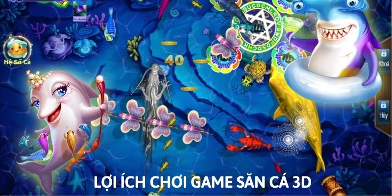 Các ưu điểm hấp dẫn khi tham gia bắn cá 3d sống động tại SV388