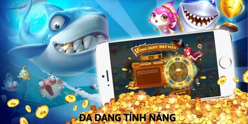 Bỏ túi các tính năng đặc biệt khi tham gia săn cá 3D online