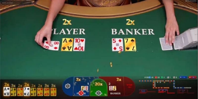 Cách tính điểm trò chơi Baccarat