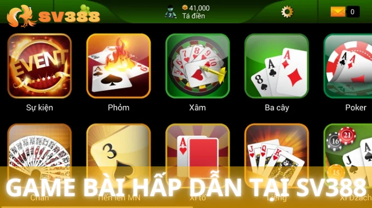 Tham gia tiến lên, phỏm, poker với trải nghiệm mượt mà và kịch tính tại SV388.