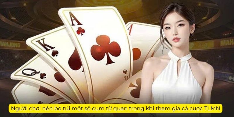 Người chơi nên bỏ túi một số cụm từ quan trọng khi tham gia cá cược TLMN