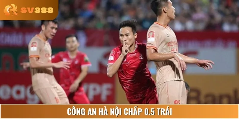 Công An Hà Nội được đánh giá cao, chấp 0.5 trái trong trận này