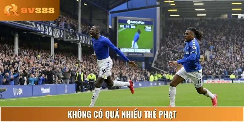 Trong trận đấu này, người hâm mộ có thể sẽ không chứng kiến nhiều thẻ phạt