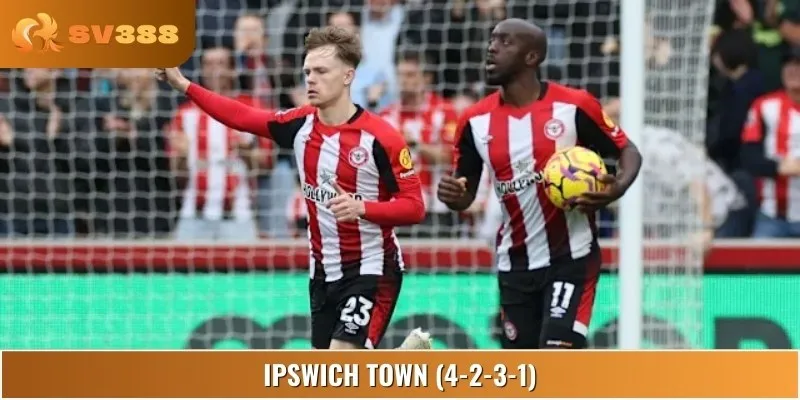 Lực lượng thi đấu dự kiến của đội tuyển Ipswich Town