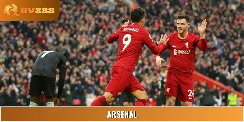 Đội hình hiện tại của Liverpool vs Arsenal