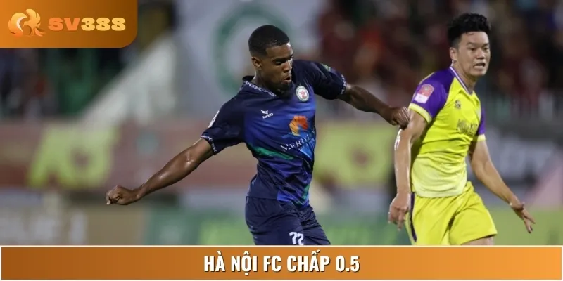 Hà Nội FC được đánh giá cao hơn với kèo chấp 0.5 bàn trận này