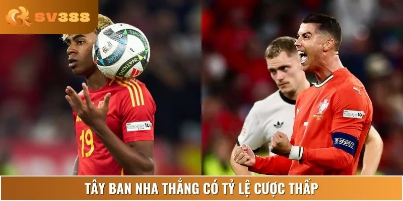 Nhà cái đặt niềm tin lớn vào chiến thắng của Tây Ban Nha