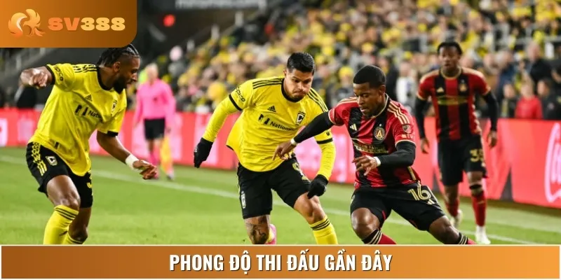 Nhận định phong độ hiện tại của Columbus Crew vs Atlanta United FC