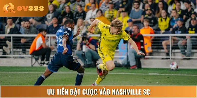 Nashville SC phong độ cao, đội khách là lựa chọn an toàn cho kèo châu Á