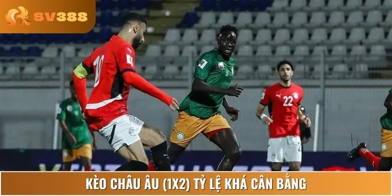 Nhà cái đưa ra tỷ lệ ngang nhau cho ba kết quả trận đấu