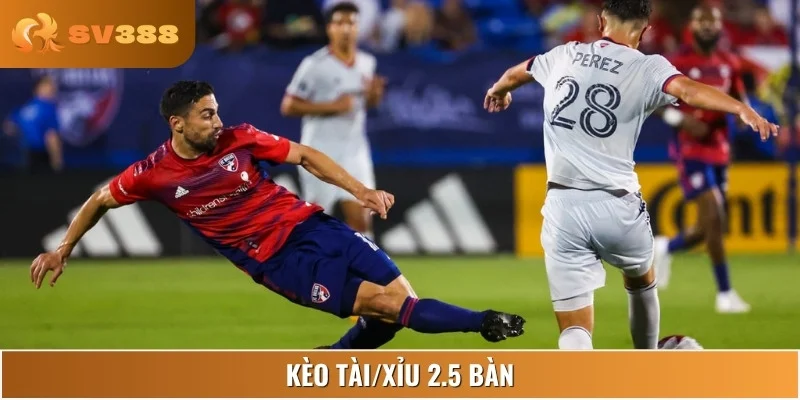 Trận đấu hứa hẹn nhiều bàn thắng, mức tài xỉu dừng ở 2.5