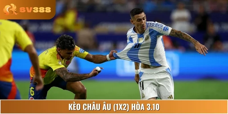 Tỷ lệ hòa khá cao, phù hợp nếu dự đoán trận đấu kết thúc cân bằng