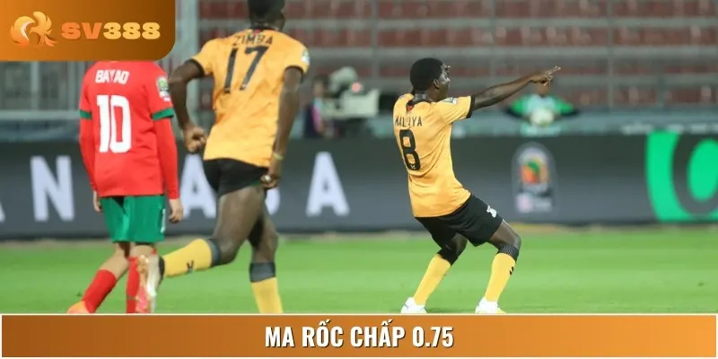 Ma Rốc được đánh giá cao hơn với kèo chấp 0.75 trái